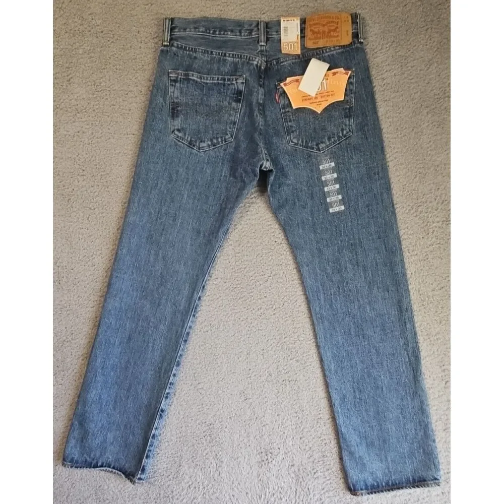 Levi's Men's 501 Original-Fit Jean Men's Size 33 x‎ 30 New with Tags NWT